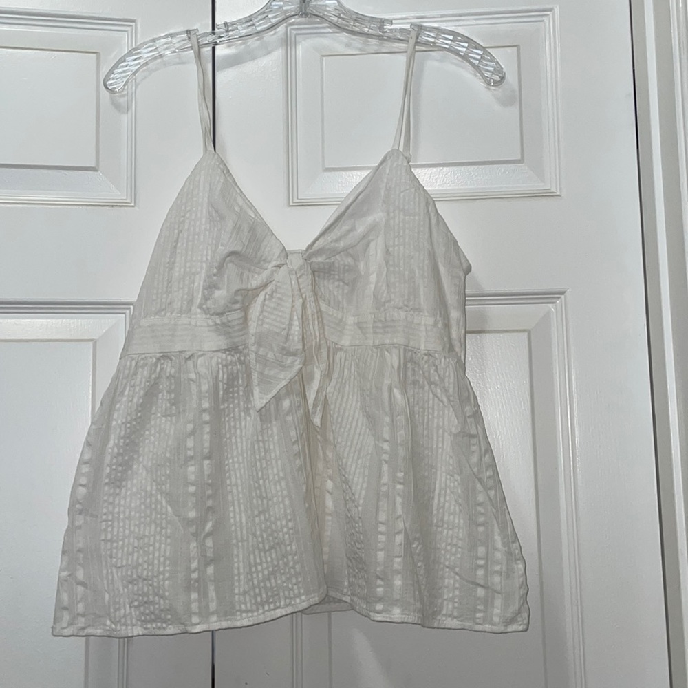 Loft Summer Cute White Blouse!